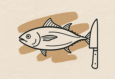 Шоу разделки тунца